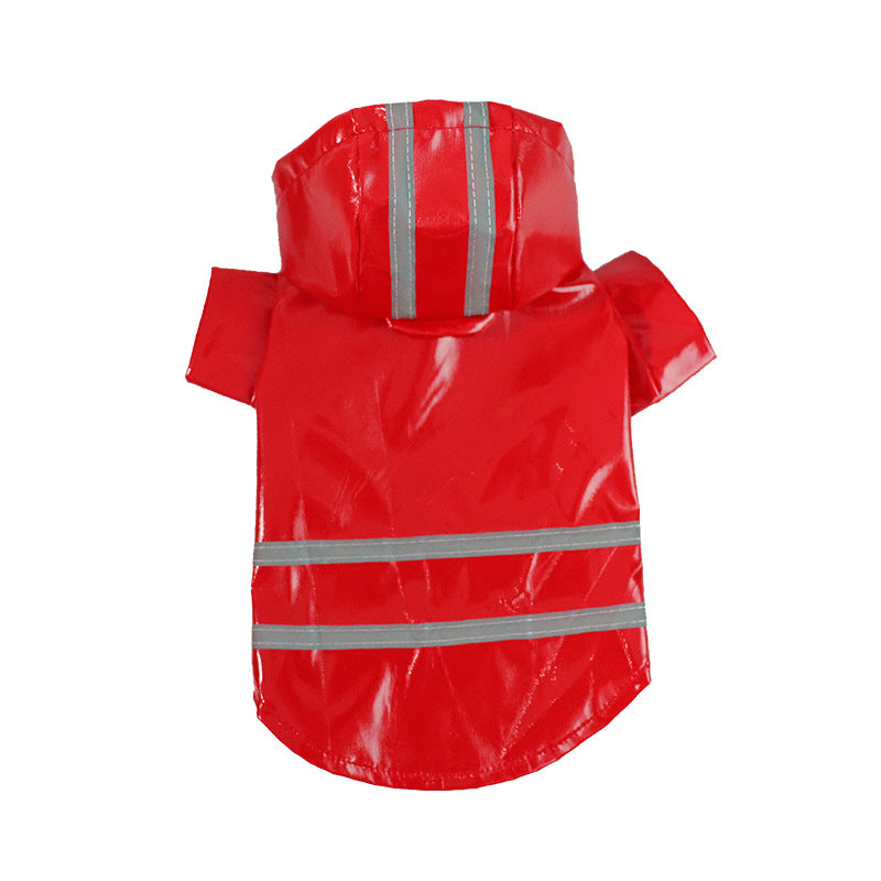 Dog Raincoat Fashion Apparel for Wet Weather